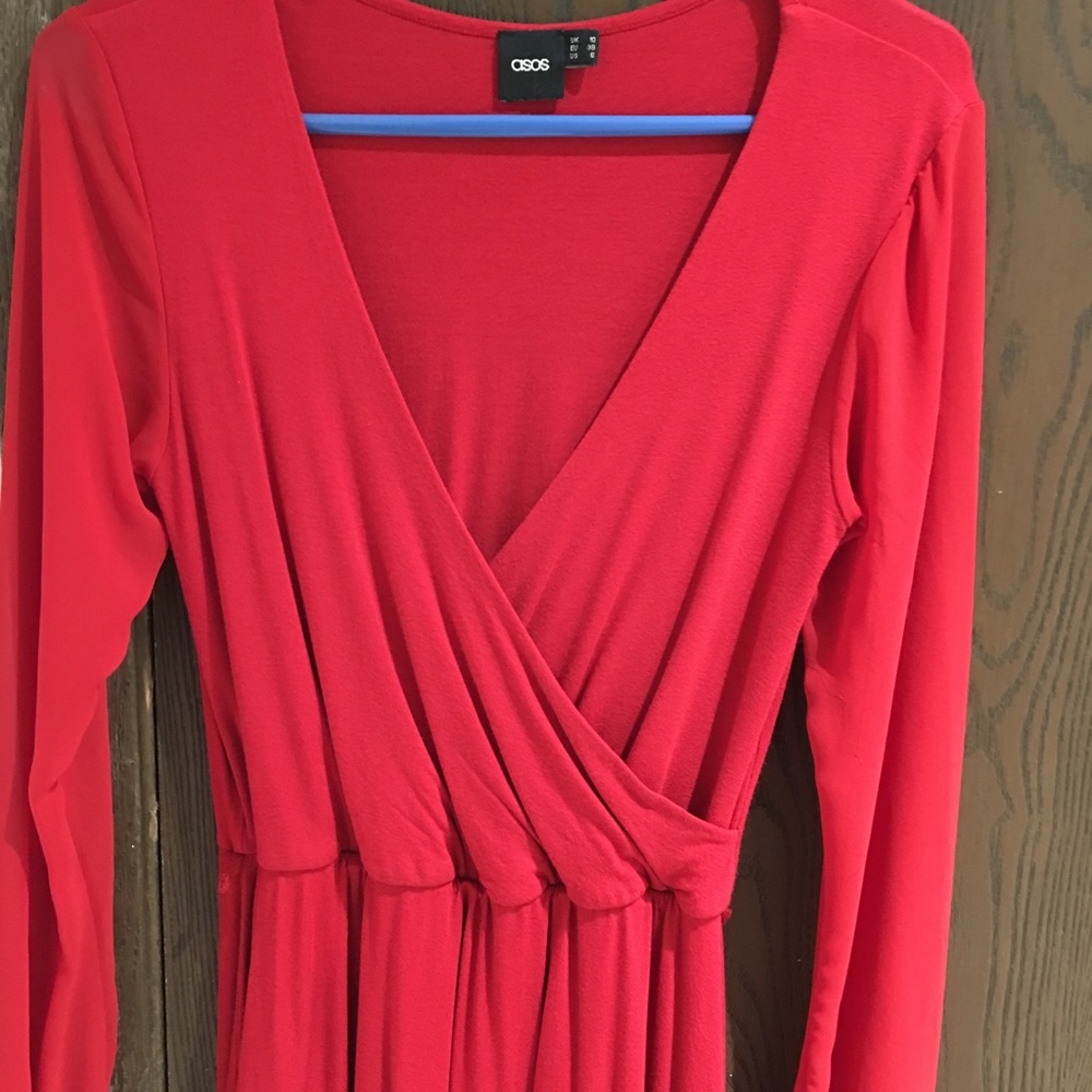ASOS Red Dress - Picture 2 of 5